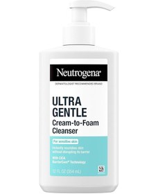 Resim Neutrogena Ultra Gentle Nemlendirici Köpüren Yüz Temizleyici 354ml 