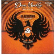 Resim Dean Markley Blackhawk 8010 Kaplamalı Extra Light Akustik Gitar Takım Tel 