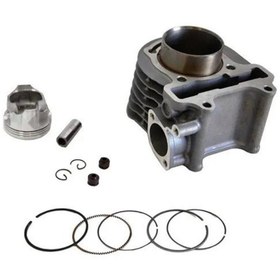 Resim SUPERMOTO Honda Spacy 110 Silindir Seti Piston Sekman Dahil Komple Set 2010-2017 Arasmto 