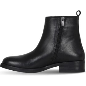 Resim Bueno Shoes Siyah Shirinkle Deri Kadın Topuklu Bot 39WB6511 39WB6511 