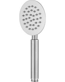 Resim T-May Sardes Yuvarlak El Duş Seti Başlığı Tasarruflu Paslanmaz Ma Krom 