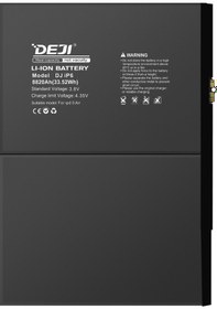 Resim Apple Uyumlu iPad Air A1484 / A1474 / A1475 Batarya Mucize Batarya Deji 