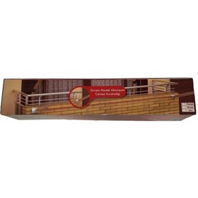 Resim Duvar Monteli Alüminyum Çamaşır Askısı Parlak Siyah 