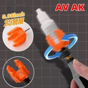 Resim Model Kiti Yapım Aracı Boya Karıştırıcı Karıştırıcı Aracı Matkap ile birlikte kullanılmalıdır. Model Boyama, Tırnak Cilası, Dövme Mürekkebi AV Pigment AK için 25mm/0.98 inç çapında şişelere uygundur. 
