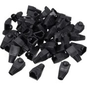 Resim Yeka RJ45 Kılıf Siyah 100 Adet 