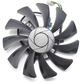 Resim Evetflow MSI Radeon RX550 Aero ITX 4G OC AMD Ekran Kartı Fanı 