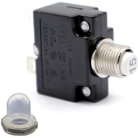 Resim 15a Otomatik Devre Koruyucu, Su Geçirmez Kapaklı Ve Somunlu Sabitleme F2538-z 