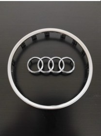 Resim Audi Q5 Direksiyon Göbeği Krom Parça Airbag 2012-2017 