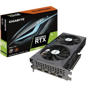 Resim Gigabyte NVIDIA GeForce RTX 3060 Eagle LHR GV-N3060EAGLE-12GD 2.0 12 GB GDDR6 192 Bit Ekran Kartı 