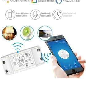 Resim Ack 10a Wi-fi Akıllı Anahtar 2000w 