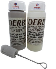 Resim Derby Açık Toprak Döşeme Boyası ve Boya Sonrası Sabitleme Cilası 