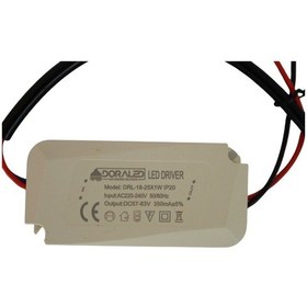 Resim 18-25X1W 320-350Ma 57-83V Power Led Driver IP20 Power Led Sürücü 