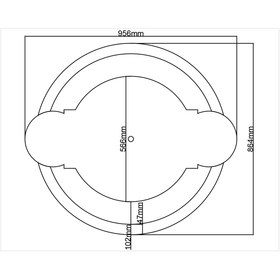 Resim MOTİFPİYER Motifpiyer Lamba Tavan Göbeği 52b-yuvarlak-dis-citali 