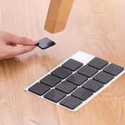 Resim 30-Lu SilentGuard Anti-Slip Mobilya Pedleri - Gürültü Azaltma Sandalye Ayak Koruyucuları - Masa Ayak Yastıkları - Çok Amaçlı Kaymaz Çizik Önleyici Zemin Koruyucuları Sandalyeler ve Masalar için 