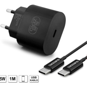 Resim Subzero Sg47 25w Yeni Nesil Type-c Girişli Type-c Kablolu Pd Hızlı Şarj Aleti 
