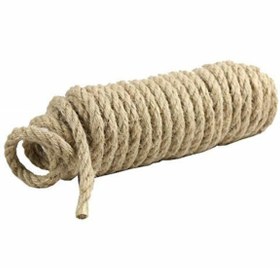 Resim Ars 6 mm 40 metre Jüt Halat Kendir Urgan - Dekoratif Halat 