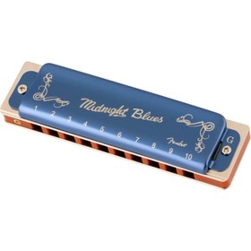 Resim Fender Midnight Blues Harmonica Mızıka - G (Sol) 