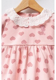 Resim U.S. Polo Assn. U.s. Polo Assn Kız Bebek Pembe Elbise 5274-49015 Pembe 