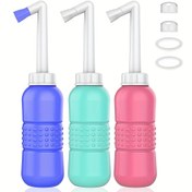 Resim 1 adet Taşınabilir Bidet 15oz Peri Şişesi 450ml Seyahat Bideleri On-the-Go Hijyen için En İltifatlı Feminin Bakım Aracı 