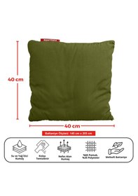 Resim Xpermate Tv Battaniye Yastık Welsoft Battaniye 145x205 Yeşil 