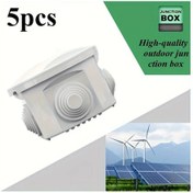 Resim Willowhaven 5 Adet Abs Beyaz Yüksek Kalite 31.5x19.69inch Dış Mekan Elektrik Kutusu 