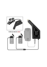Resim Djı Mavic Mini İçin 3 İn 1 Araç Şarj Cihazı 50 Dakika Hızlı Şarj 
