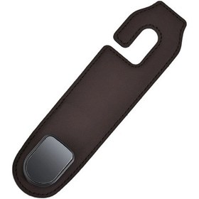 Resim Mufunye Araba Arka Koltuk Gömme Tipi Organizer Kanca - Çanta, Alışveriş Torbası Vs. Taşıma - Kahverengi - 360 Derece Döner - 50 Kg Yüke Dayanır 