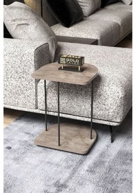 Resim Yan Sehpa Tekerlekli Servis Sehpası Hnd Oval Gordion Diğer 