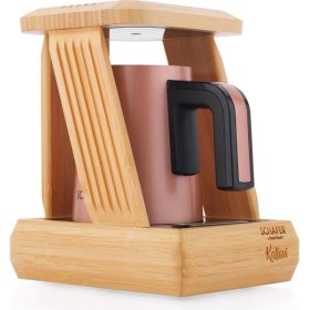 Resim Bambum Schafer Kallavi Bambum Türk Kahve Makinesi-Rosegold 