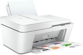 Resim HP Deskjet Plus 4120 3XV14B Wifi + Fotokopi + Tarayıcı Renkli Çok Fonksiyonlu Mürekkep Püskürtmeli Yazıcı 