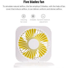 Resim Vkemall Katlanabilir Usb Masafanı & Nemlendirici - 3 Hızlı, Renk Değiştiren Gece Lambalı, Düşük Sesli 112 Karakter 