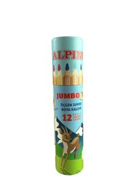 Resim Alpino Jumbo Kuru Boya 12 Renk Tüplü Al-2233 
