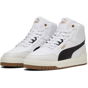 Resim Puma Shuffle Downtown Mid Beyaz Sneaker Beyaz 