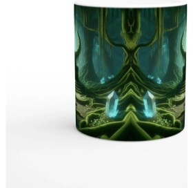 Resim Boğa Burcu Baskılı Kahve Kupası - Elementsel Doğa Krallığı Temalı Vs3 