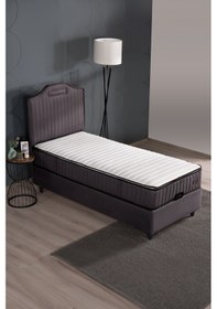 Resim Kilim Mobilya Royal Lux Sandıklı Baza Antrasit Başlik Ve Yatak Dahil Değildir 090x190 