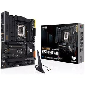 Resim Asus TUF Gaming H770-Pro WIFI Intel H770 7200 MHz (OC) DDR5 Soket 1700 ATX Anakart 