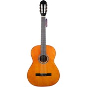 Resim [Outlet] Toledo LC-3900OR 4/4 Klasik Gitar (Koyu Natural) (ol 24-24113) 