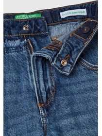 Resim United Colors Of Benetton Kız Çocuk 488pce04b-25k Denim Pantolon Mavi-1934 Mavi 