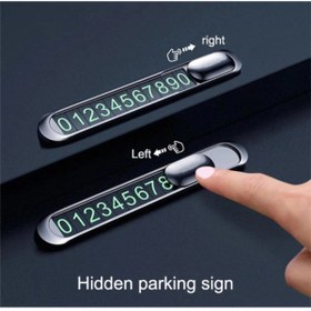 Resim ALMANARA PROJECT Araç Park Numara Kartı (T1) 