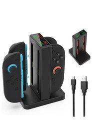Resim Gizala Switch 2 Joycon Şarj İstasyonu Dock Switch 2 Joycon Uyumlu 