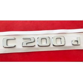 Resim Mercedes Benz W205 C200 D Bagaj Yazısı- Kyburg 