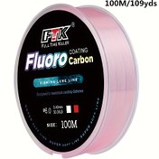 Resim 1 Adet FTK 100m/109yds Florokarbon Kaplı Naylon Misina, Monofilament Balıkçılık Misinası - Güçlü, Hassas ve Aşınmaya Dayanıklı 