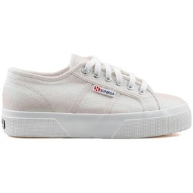 Resim Superga 2740 Platform Lame Beige Kadın Günlük Ayakkabı 2740-platform-lame-beıge Bej 2740-platform-lame-beıge Bej 