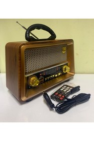 Resim BLOMSTER Everton Rt 817 Usb/bt/fm Nostajık Kumandalı Müzik Çalar Radyo 