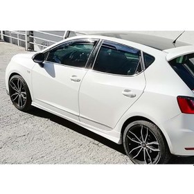 Resim Seat İbiza Mk4 4 Kapı Cupra Marşpiyel Seti Mat Siyah 2008-2017 