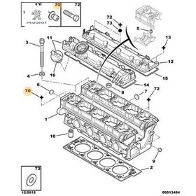 Resim Sabitleme Civatasi Peugeot 0205.51 