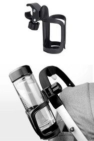 Resim bakgelal Buffer® Bebek Arabası Bisiklet Uyumlu Ayarlanabilir Şişe Biberon ve Suluk Tutucu 