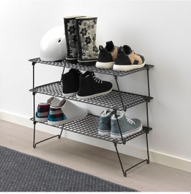 Resim Ayakkabılık, Siyah, 58x27 Cm 