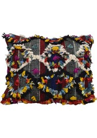 Resim Zehra Abla Halı Yeni El Dokuma Dekoratif Kilim Kırlent Yastık Kılıfı 6908 Çok Renkli 