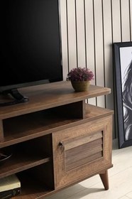 Resim Venüs moduler Panjurlu Raflı Tv Sehpası 110 cm 